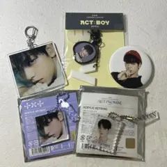 txt スビン キーホルダー 缶バッジ