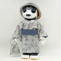 はむいちな 様 ご依頼ロボホン 服 酔いどれにゃんこ きもの&巾着バック はむいちな 様 ご依頼ロボホン 服 酔いどれにゃんこ きもの&巾着バック
