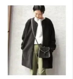 ジャーナルスタンダード　ボアコート　黒