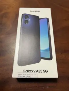 ⭐︎新品未開封品⭐︎GalaxyA25（UQ)ブラック