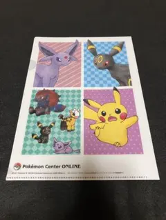 グレイシア リーフィア ポケモンセンター限定 クリアファイル 新品未