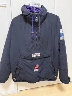 90s NHL マイティダックス ナイロンプルオーバー - メルカリ