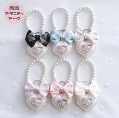 マタニティマーク マタニティロゼット マタニティキーホルダー パールチャーム♡