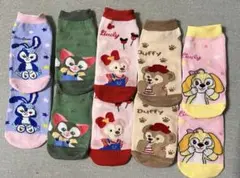 ダッフィー　ソックス　5足セット