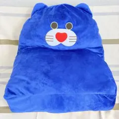 【新品未使用】 mojojojo ぬいぐるみソファー 青ネコ ねこ