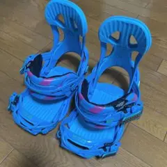 Flux スノーボードビンディング 青/ピンク