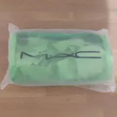 MAC グリーン ポーチ 新品 未使用