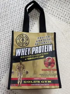 GOLD'S GYM×しまむら プロテイン柄トートバッグのサムネイル