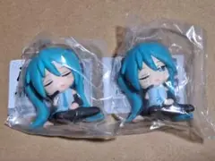 初音ミク 肩ズンFig. フィギュア マスコット 初音ミク 2種セット