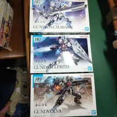 ガンダム水星の魔女 プラモ3点セットのサムネイル