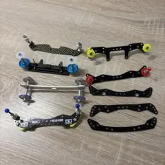 ミニ四駆 田宮純正 中古品 2022カーボン 19mm軽量ローラー付き - メルカリ