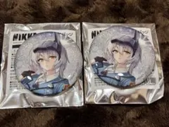 ローソン グリッター缶バッジ NIKKE スノーホワイト