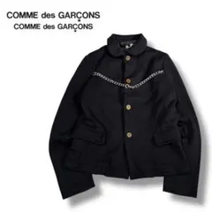 コムコム COMME des GARCONS 丸襟 ポリ縮ジャケット 2026年最新】コムコム 縮絨 ジャケット ポリ縮の人気アイテム - メルカリ
