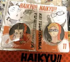 『ハイキュー!!』缶バッジ＆特製ホルダーコレクション 西谷夕/月島蛍