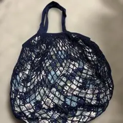 ユニクロ　PAUL&JOE バッグ　トートバッグ　エコバッグ　メッシュ　花柄のサムネイル