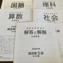 2026年最新】アタックテスト 小4の人気アイテム - メルカリ