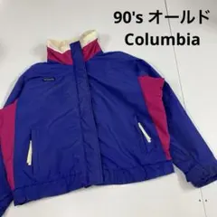 90s Columbia コロンビア　ナイロンジャケット　古着女子　ビッグサイズのサムネイル