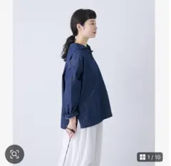 新品　かぐれ　今季　デニムカバーオール　デニムジャケット　Gジャン　2025 かぐれ（カグレ）の「デニムカバーオール（デニムジャケット）」 - WEAR