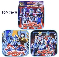 【新品未使用】ウルトラヒーローズ ウルトラマンアーク ミニハンカチ 3枚組セット