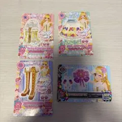 アイカツ Angely Sugar 衣装カード 4枚セット