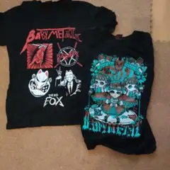 美品＊BABYMETAL グラフィックTシャツ Sサイズ 黒　ライブTシャツ
