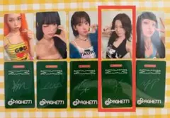 LESSERAFIM カズハ Spaghetti qqmusic トレカ 中華