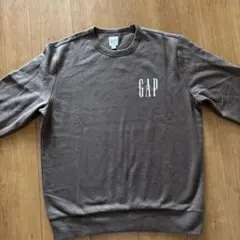 GAP クルーネック スウェット ブラウン Mサイズ