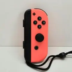【純正品】Joy-Con ジョイコン　ネオンレッド　R　右　ストラップ付き