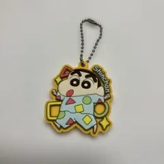 クレヨンしんちゃん ラバーキーホルダー パジャマ