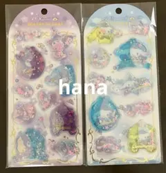 新品　ウォーターインシール　サンリオ　シナモロール　クロミ