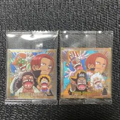 ワンピース 大海賊シールウエハース 14 四皇 シークレット SEC 2種セット