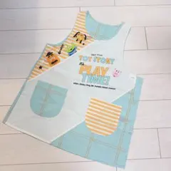 ディズニー トイストーリー エプロン 水色のサムネイル