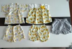 女の子浴衣、セットアップ、パンツ