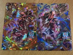 ドラゴンボールヒーローズBM11-058.060 孫悟空ゼノ　ベジータゼノセット