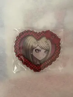 ダンガンロンパV3 ダンロン エビデングッズ ハート型アクリルバッジ 獄
