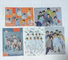 Snow Man ミニクリアファイル 5枚セット