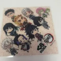 鬼滅の刃　くら寿司　ラミネートシート