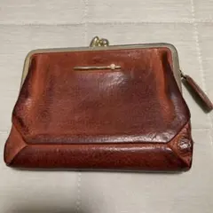 Dakota 二つ折り財布 がま口 オレンジ