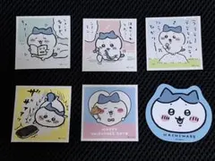 ハチワレ ステッカー 6枚セット