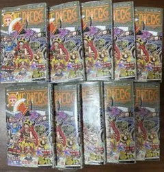 新品未開封・初版 ワンピース111巻 帯 チラシ シュリンク付き 10冊