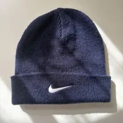 た*ん様 Nike ニット帽 ネイビー