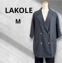 ラコレ　接触冷感・速乾・UVケア　LAKOLE ハーフスリーブシアーWジャケットのサムネイル