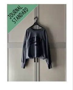 ジャーナルスタンダード CROPPED LOGO SWEAT