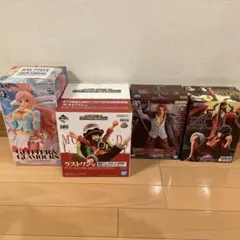 ワンピース フィギュアセット しらほし ルフィ シャンクス