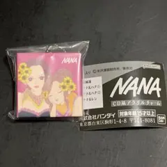 ガチャ　NANA ナナ　CD風アクリルチャーム　ナナ&ハチ