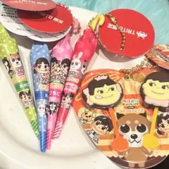 ペコちゃん　パラソルチョコ5点セット