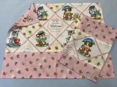 40×50ランチョンマット　給食袋セット《ピンク》