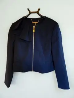 TED BAKER ノーカラージャケット ネイビー サイズ1