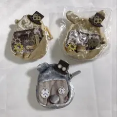 ちまっと！ミミリュック すちーむぱんく風　ねこさん　うさぎさん　くまさん　ぬい服