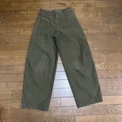 ジャージーバレルレッグパンツ